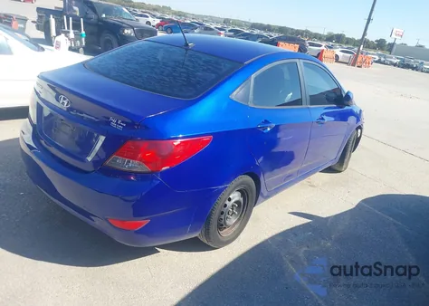 2012 Hyundai Accent Gls z USA, uszkodzony, nr VIN KMHCT4AE0CU232807